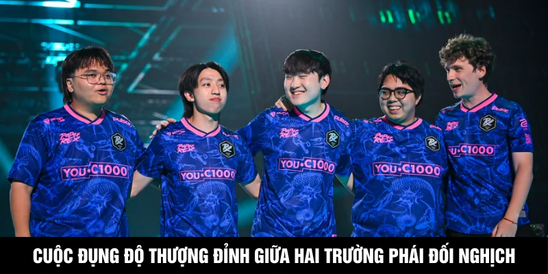 Cuộc đụng độ thượng đỉnh giữa hai trường phái đối nghịch