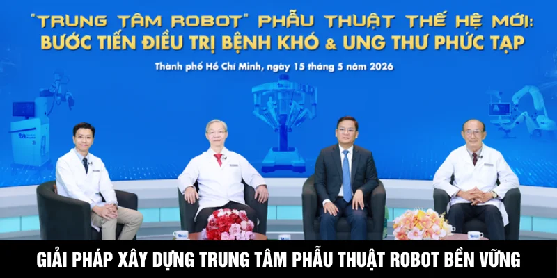 Giải pháp xây dựng trung tâm phẫu thuật robot bền vững