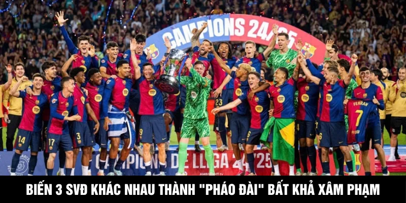 Hành trình biến 3 SVĐ khác nhau thành "pháo đài" bất khả xâm phạm