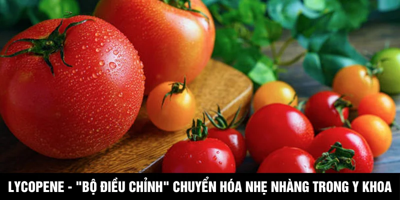 Lycopene - "bộ điều chỉnh" chuyển hóa nhẹ nhàng trong y khoa