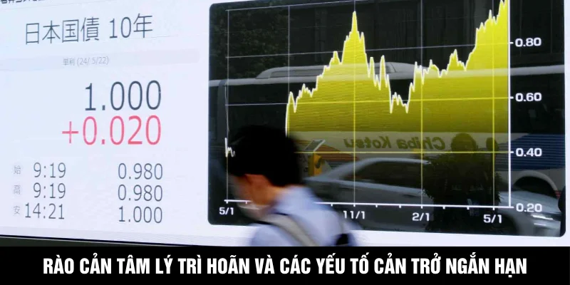 Rào cản tâm lý trì hoãn và các yếu tố cản trở ngắn hạn